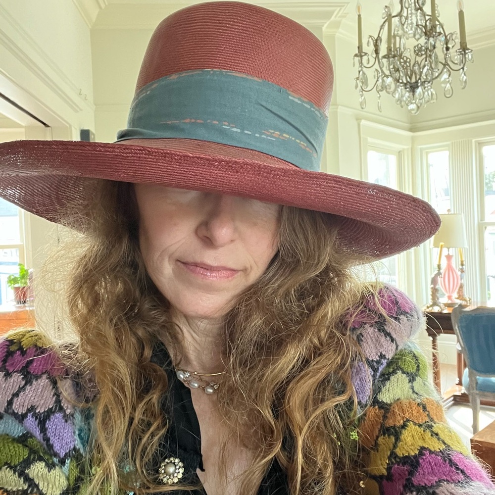 Vintage straw hat